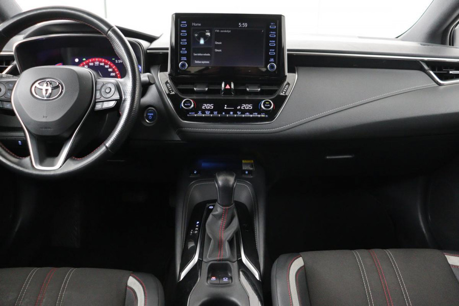 Toyota Corolla 2.0 Hybrid GR-Sport | Stoelverwarming | Adaptive cruise | Carplay | Camera | Full LED | Keyless | Park Assist | Half leder | Sportstoelen