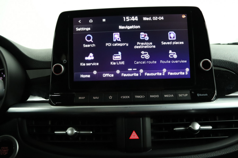 Kia Picanto 1.0 DPi GT-Line Apple Carplay/Auto Android - Cruise Control - Climate Control - Navigatie - Fabrieksgarantie tot 02-2031
