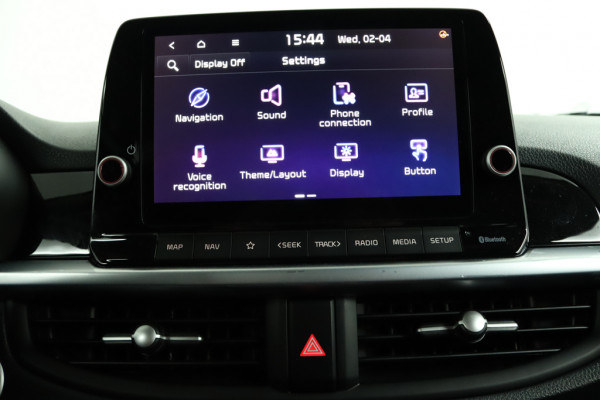 Kia Picanto 1.0 DPi GT-Line Apple Carplay/Auto Android - Cruise Control - Climate Control - Navigatie - Fabrieksgarantie tot 02-2031