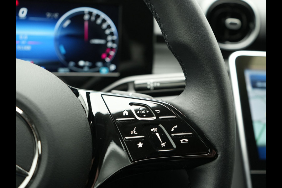 Mercedes-Benz C-Klasse Estate 300 e Plug In Hybrid 320pk PHEV | Adaptive Cruise | Camera | Stoelverwarming | Apple Carplay | DAB | LED |  Navi Full Map | Virtual |