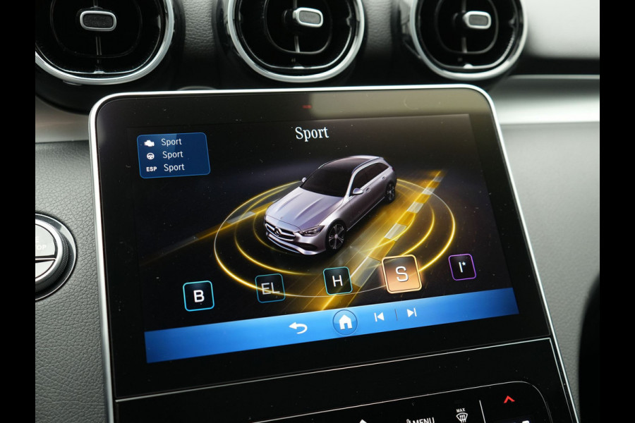 Mercedes-Benz C-Klasse Estate 300 e Plug In Hybrid 320pk PHEV | Adaptive Cruise | Camera | Stoelverwarming | Apple Carplay | DAB | LED |  Navi Full Map | Virtual |