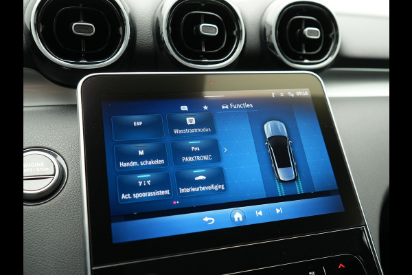 Mercedes-Benz C-Klasse Estate 300 e Plug In Hybrid 320pk PHEV | Adaptive Cruise | Camera | Stoelverwarming | Apple Carplay | DAB | LED |  Navi Full Map | Virtual |