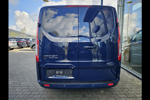 Ford Transit Custom 300 2.0 TDCI L2H1 Limited DC Automaat | Dubbele Cabine | 5-persoons | Adaptive cruise control | Camera | Navigatie