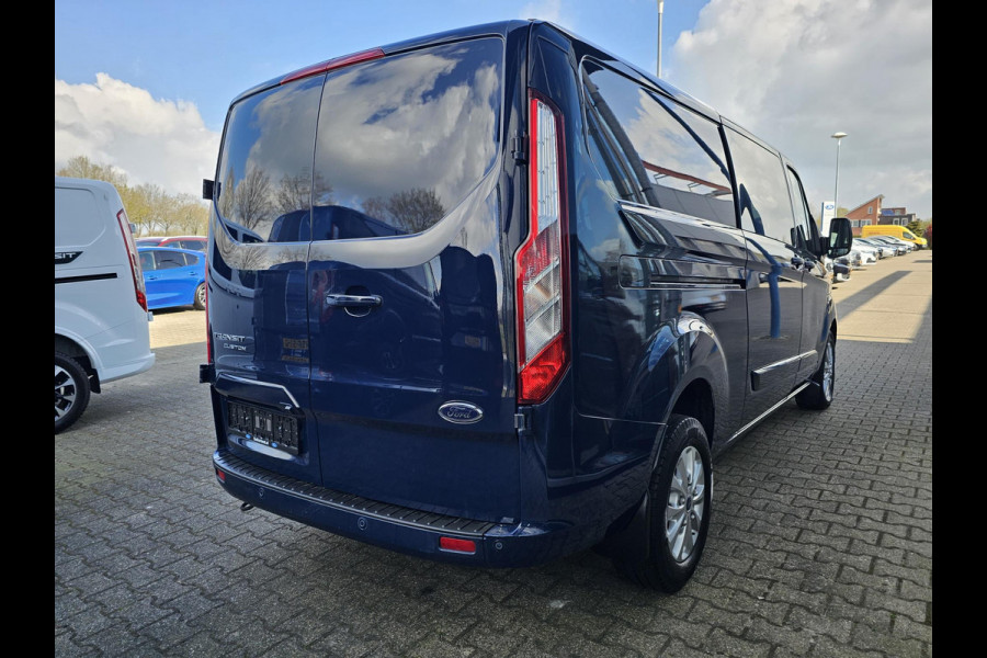 Ford Transit Custom 300 2.0 TDCI L2H1 Limited DC Automaat | Dubbele Cabine | 5-persoons | Adaptive cruise control | Camera | Navigatie