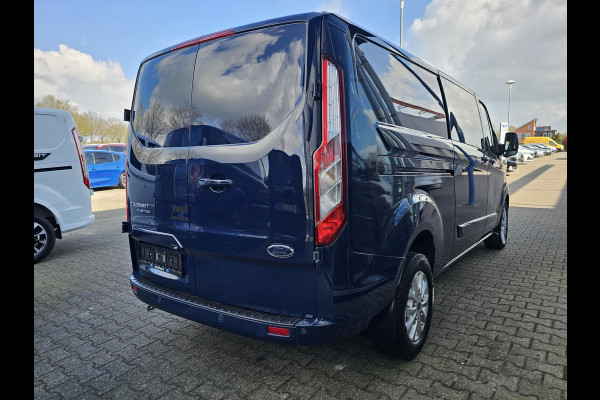 Ford Transit Custom 300 2.0 TDCI L2H1 Limited DC Automaat | Dubbele Cabine | 5-persoons | Adaptive cruise control | Camera | Navigatie