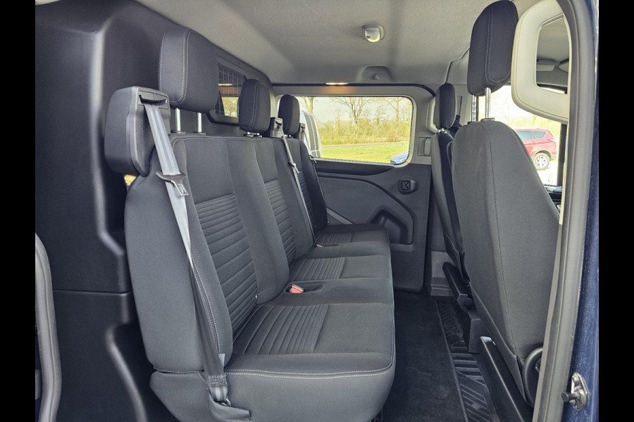 Ford Transit Custom 300 2.0 TDCI L2H1 Limited DC Automaat | Dubbele Cabine | 5-persoons | Adaptive cruise control | Camera | Navigatie