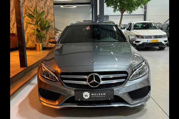 Mercedes-Benz C-Klasse Estate 160 Business Solution AMG Garantie Leder Camera Elek Achterklep PDC Cruise Clima Navi Rijklaar
