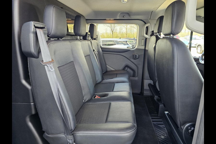 Ford Transit Custom 320 2.0 TDCI L1H1 Sport DC 185pk Automaat | DC | Dubbele Cabine | Adaptive cruise control | Dubbele schuifdeur | Trekhaak | Camera | Navigatie | Stoel-Stoel | Stoelverwarming
