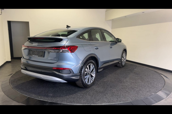 Audi Q4 Sportback e-tron 40 Advanced edition 77 kWh | Navigatie | Sportstoelen | Verwarmde voorstoelen | Parkeersensor achter | Soh (batterijcheck) 100 %