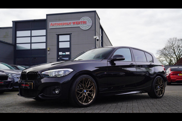 BMW 1-serie 118i High Executive | M-pakket | Facelift | Cruise control | 100% onderhouden | Shadowline | Stoelverwarming | DAB |