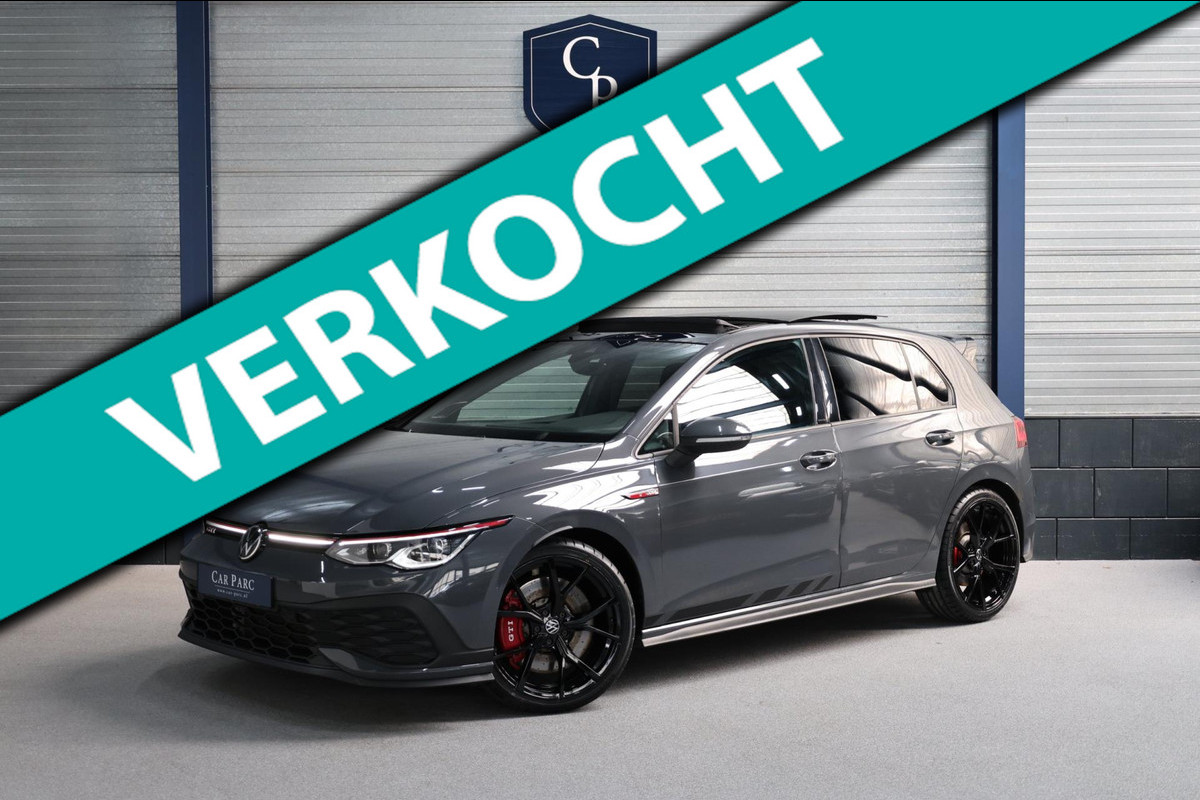 Volkswagen Golf 2.0 TSI GTI Clubsport 301+PK BTW/LED+IQ/PANO/HALF LEER+ALCANTARA+S.VERWARMING/19"/LINE/ACC/ECC/12 MND GARANTIE! Volkswagen Golf 2.0 TSI GTI Clubsport 301+PK BTW/LED+IQ/PANO/HALF LEER+ALCANTARA+S.VERWARMING/19"/LINE/ACC/ECC/12 MND GARANTIE!