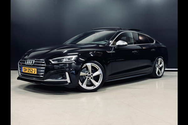 Audi S5 Sportback 3.0 TFSI 354PK Quattro, Pano, Virtual, Matrix Led, Ambiënte Light, ACC, Carbon, RS Zetels, Apple Carplay, Cam