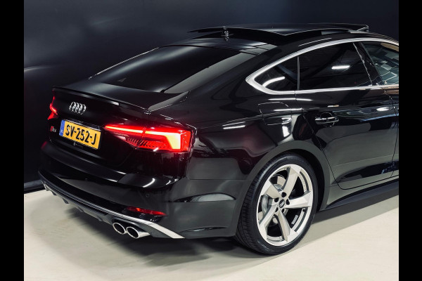 Audi S5 Sportback 3.0 TFSI 354PK Quattro, Pano, Virtual, Matrix Led, Ambiënte Light, ACC, Carbon, RS Zetels, Apple Carplay, Cam