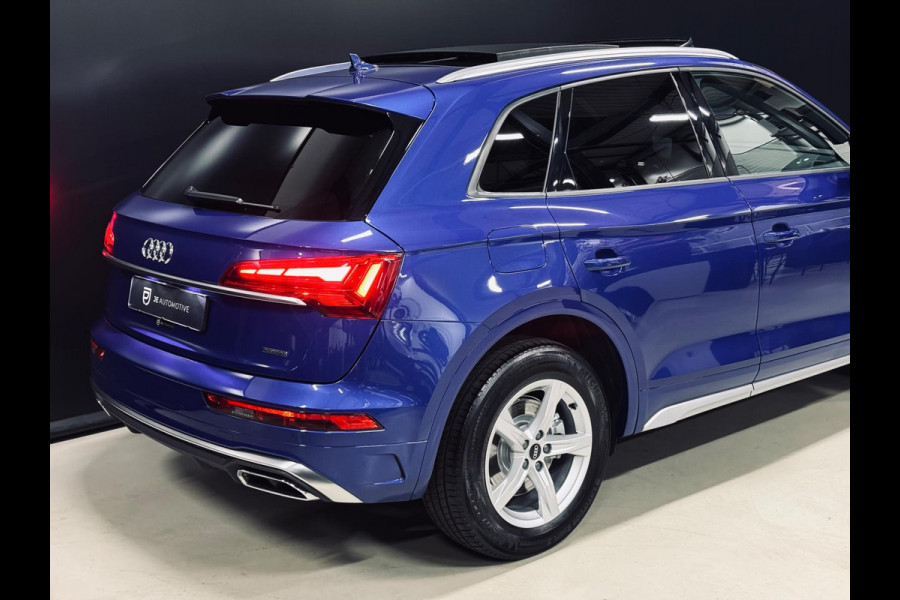 Audi Q5 50 TFSI e 3X S-Line Facelift! 265PK, Pano, Virtual Cockpit, Hud, Cam, Blind Spot, Navi, PDC, Cruise, Dealer Onderhoud