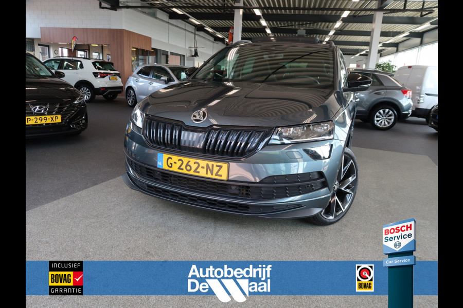 Škoda Karoq 1.5 TSi 150pk DSG Sportline Business SCHUIFDAK/CANTON/DODEHOEK/ADAPT.DEMPING/TREKH.WEGKLAPBAAR