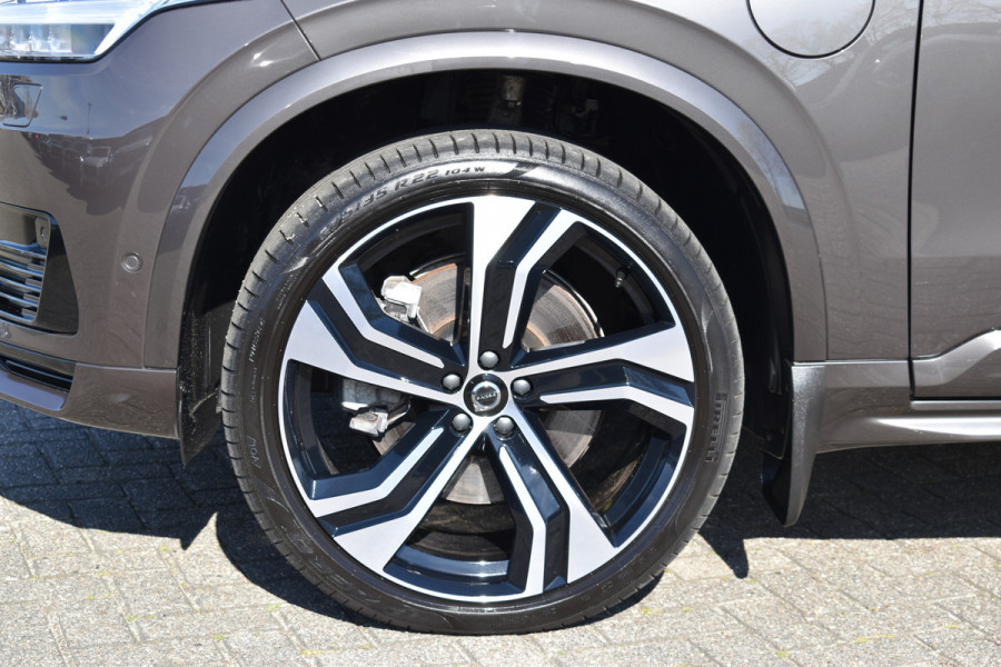 Volvo XC90 T8 455PK Recharge AWD Ultimate Dark | Trekhaak | B&W | HUD | Luchtvering | 360 camera | 22"LMV | Stuurverwarming