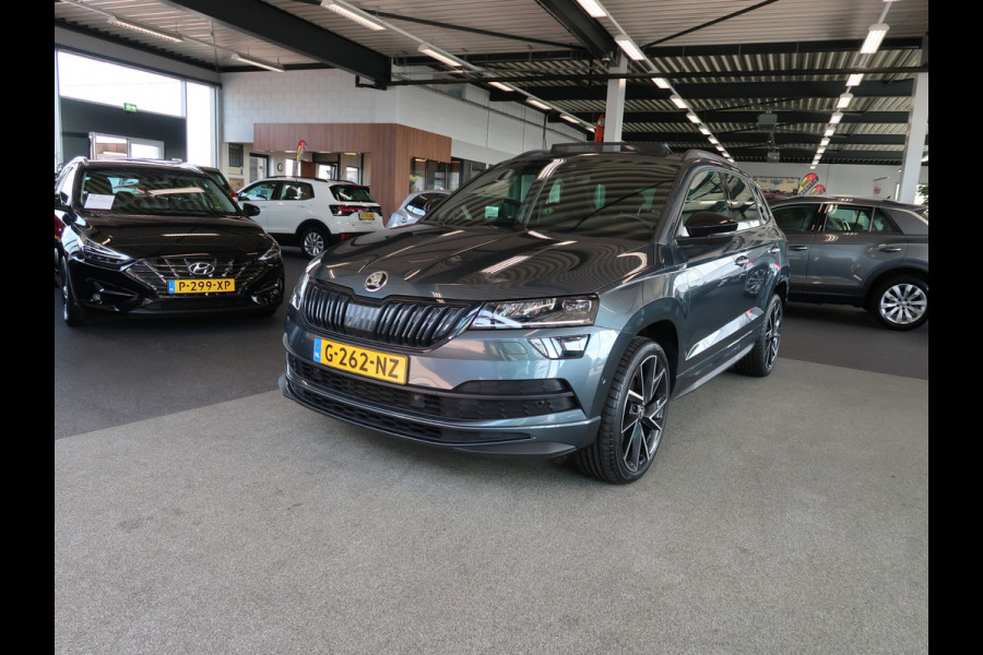 Škoda Karoq 1.5 TSi 150pk DSG Sportline Business SCHUIFDAK/CANTON/DODEHOEK/ADAPT.DEMPING/TREKH.WEGKLAPBAAR