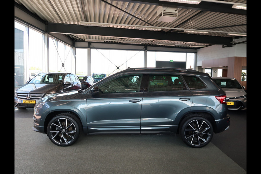 Škoda Karoq 1.5 TSi 150pk DSG Sportline Business SCHUIFDAK/CANTON/DODEHOEK/ADAPT.DEMPING/TREKH.WEGKLAPBAAR
