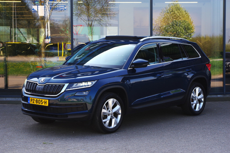 Škoda Kodiaq 1.4 TSI Style Business, Panoramadak, Trekhaak, LED, 360 Camera, Keyless, Leder, Memory, Canton Sound