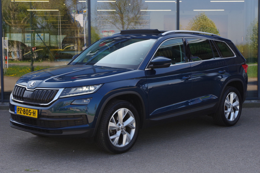 Škoda Kodiaq 1.4 TSI Style Business, Panoramadak, Trekhaak, LED, 360 Camera, Keyless, Leder, Memory, Canton Sound