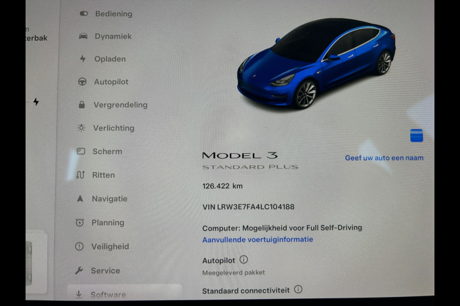 Tesla Model 3 Standard RWD Plus 60 kWh 90% SOH 1e Eigenaar NL-Auto bouwjaar 12-2020