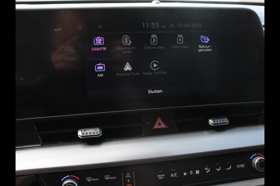 Kia Sportage 1.6 T-GDi 265pk Plug-in Hybrid AWD DynamicLine Navigatie Apple Carplay/Android Auto Climate Canotrol Camera Dab Parkeer Sensoren Verwarmde voorstoelen