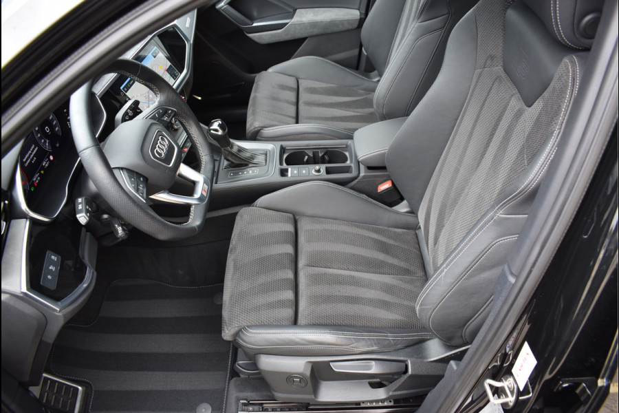Audi Q3 45 TFSI e S-Line 245 Pk Black Ed Pano Navi Leder Camera ACC B&O Sfeer 20 inch