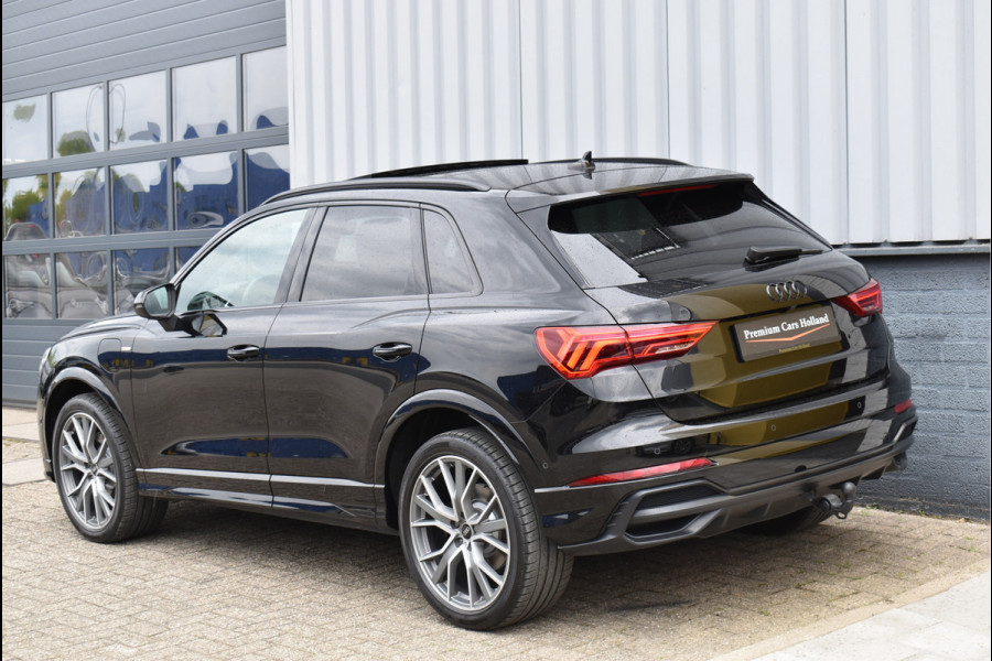 Audi Q3 45 TFSI e S-Line 245 Pk Black Ed Pano Navi Leder Camera ACC B&O Sfeer 20 inch