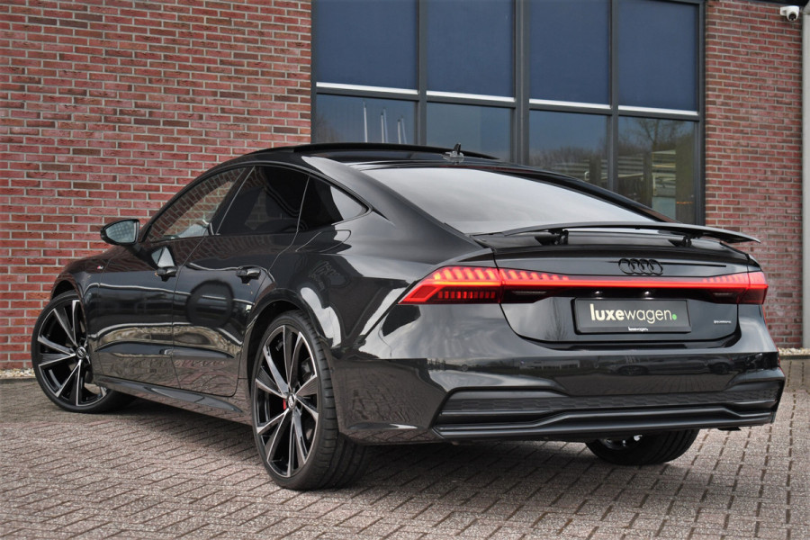 Audi A7 Sportback 55 TFSI e quattro Competition Pano ACC 360 B&O 22" laser-LED Comf-zetels