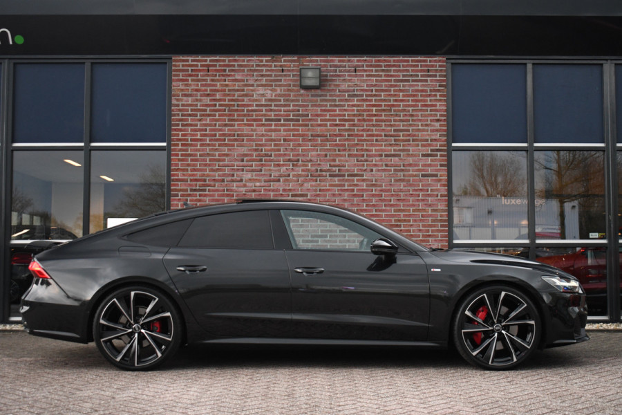 Audi A7 Sportback 55 TFSI e quattro Competition Pano ACC 360 B&O 22" laser-LED Comf-zetels