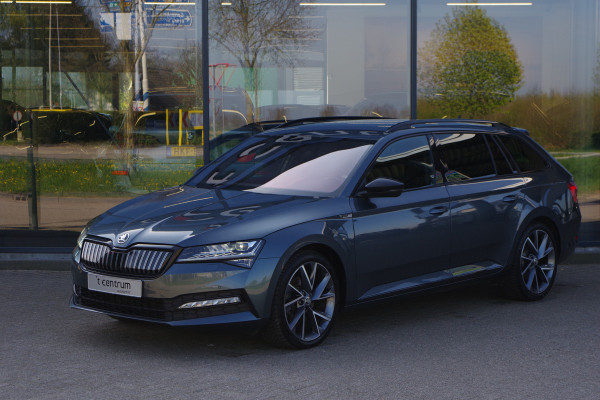 Škoda Superb Combi 1.4 TSI iV Sportline Business, Trekhaak, 19" LM, Adap. Cruise Control