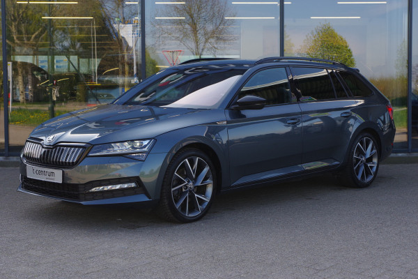 Škoda Superb Combi 1.4 TSI iV Sportline Business, Trekhaak, 19" LM, Adap. Cruise Control