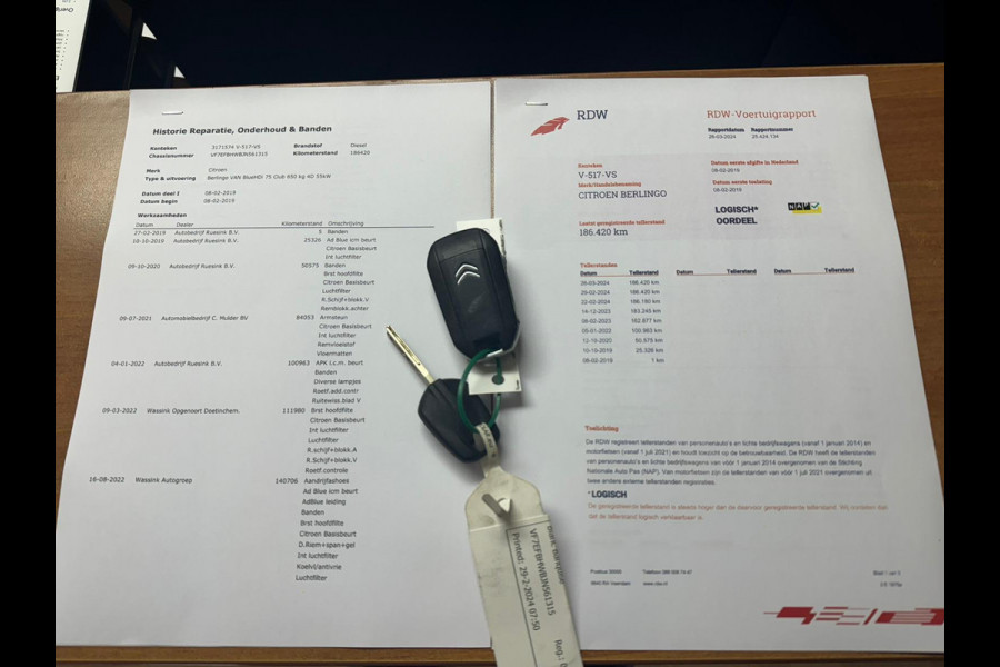 Citroën Berlingo 1.6 BlueHDI Club AIRCO / CRUISE CONTROLE / NAVI / EURO 6