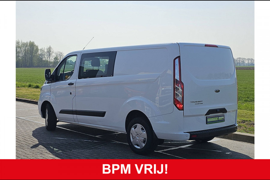 Ford Transit 2.0 L2H1 Dubbel Cabine Navi Camera ACC Automaat Pdc 1e Eigenaar Euro6!
