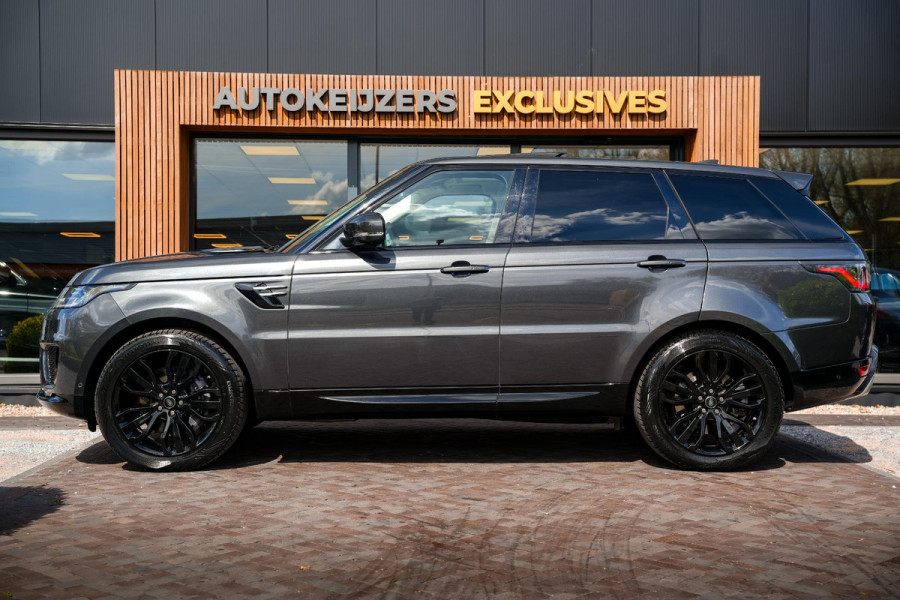 Land Rover Range Rover Sport 2.0 P400e HSE Dynamic Panoramadak Stoelvent. LED Ambient Meridian Sterrenhemel 21''LM