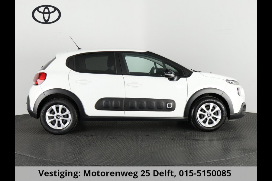Citroën C3 1.6 BLUE HDI FEEL NAVI 100% ONDERHOUDEN BIJNA 2018. CLIMA .CRUISE