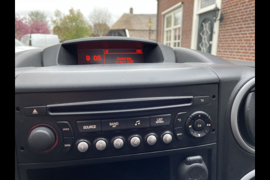Peugeot Partner 1.6 BlueHDi E6 BPM Vrij! Lease €152 p/m, Airco, Cruise controle, onderhoudshistorie aanwezig