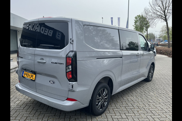 Ford Transit Custom 320 2.0 TDCI L2H1 Limited DC 170pk/125kW Automaat | Garantie 12/2029 / 200.000 km | 5-zits | AGR-stoelen | Driver Assistance Pack | 2x Schuifdeur | 17'' | BPM VRIJ!