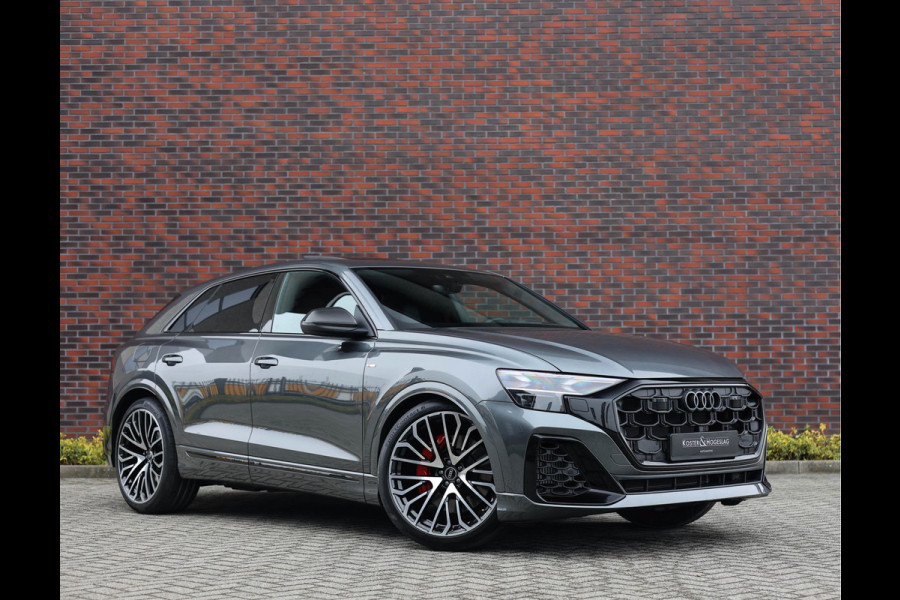 Audi Q8 60 TFSIe Quattro *B&O advanced*Vierwielsturing*Trekhaak*Massage*