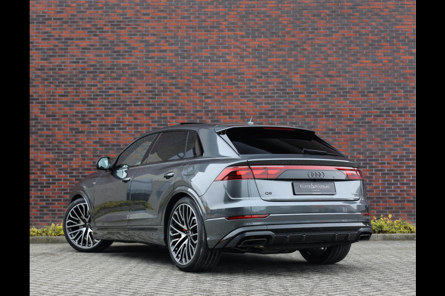 Audi Q8 60 TFSIe Quattro *B&O advanced*Vierwielsturing*Trekhaak*Massage*