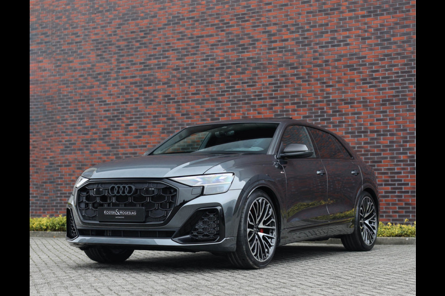 Audi Q8 60 TFSIe Quattro *B&O advanced*Vierwielsturing*Trekhaak*Massage*