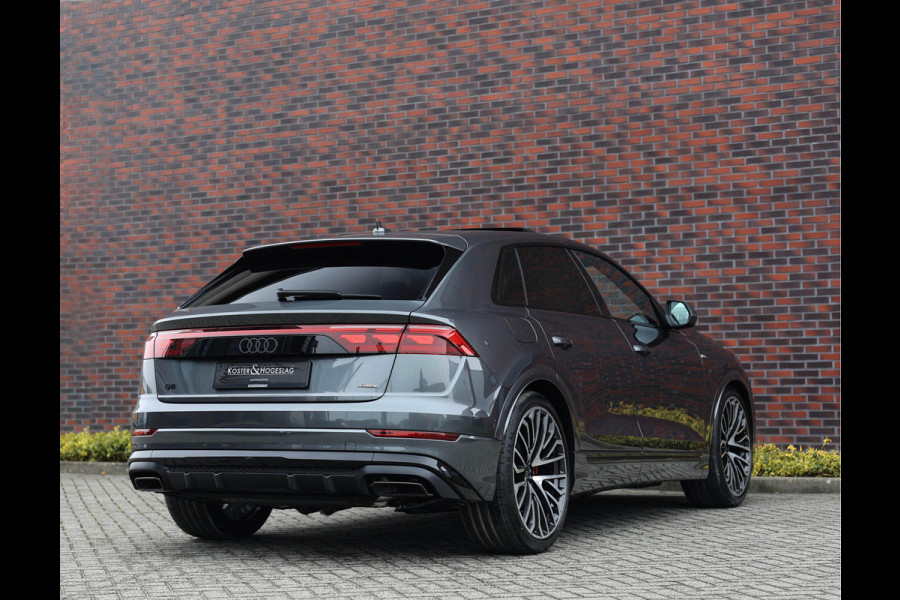 Audi Q8 60 TFSIe Quattro *B&O advanced*Vierwielsturing*Trekhaak*Massage*