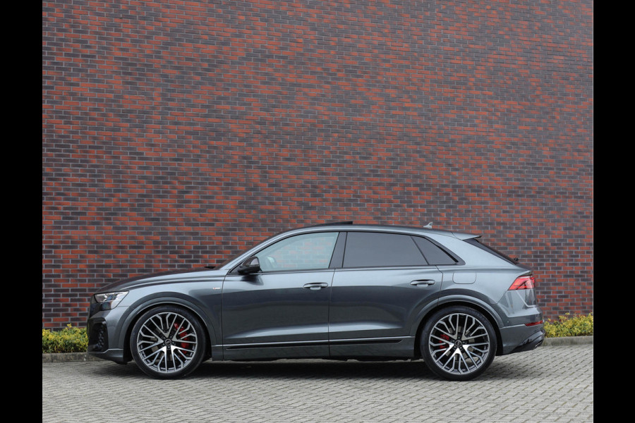 Audi Q8 60 TFSIe Quattro *B&O advanced*Vierwielsturing*Trekhaak*Massage*