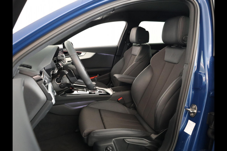 Audi A4 Avant 35 TFSI S edition Competition 150 pk S-tronic | Verlengde garantie | Navigatie | Parkeersensoren | Autom. airco (3 zones) | Stoelverwarming | S-Line |