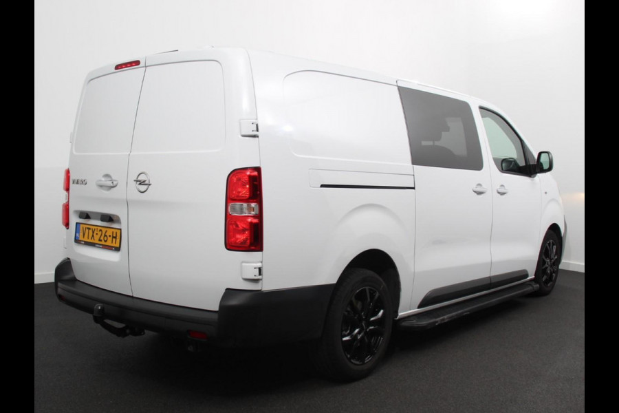 Opel Vivaro 145pk L3H1 Dubbele Cabine Sport Edition Navigatie Climate Control Trekhaak Trekhaak Parkeer sensoren Lichtmetalen Velgen