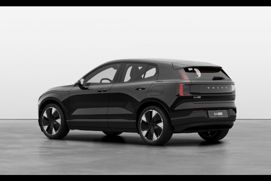 Volvo EX30 272PK Ext. Range Plus / Van €47.072 Voor €39.572! / Adaptieve cruise control / BLIS / Parkeersensoren met camera / Elektrische achterklep / 20" velgen / Google infotainment / Keyless entry