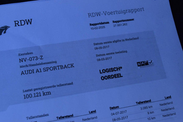 Audi A1 Sportback 1.0 TFSI Adrenalin