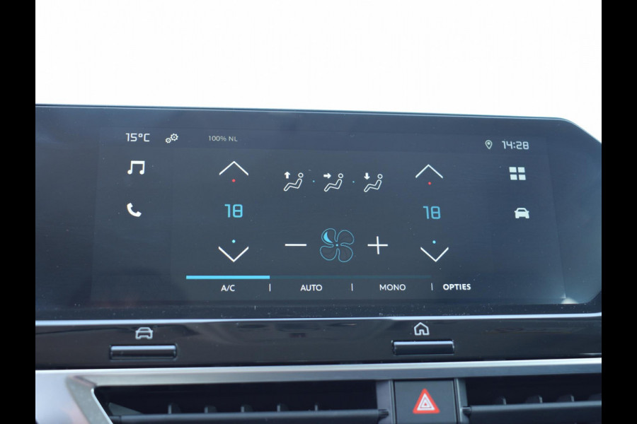 Citroën Ë-C4 Feel Pack 50 kWh 3 FASE | NAVIGATIE / CARPLAY | ACHTERUITRIJCAMERA MET SENSOREN | E.C.C. | 16.553km