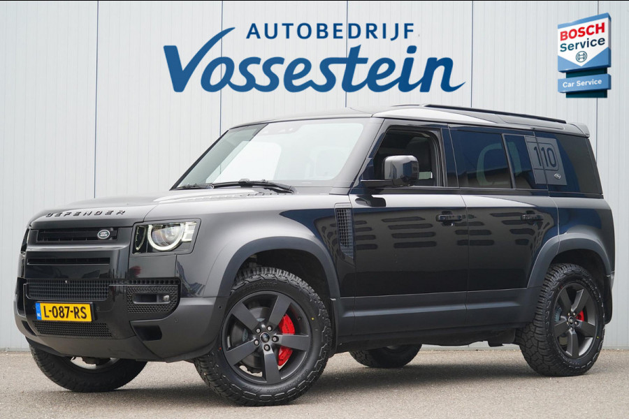 Land Rover Defender 110 3.0 P400 110 First Edition / Incl. BTW / Schuifdak / Elek. Trekhaak / 360 Camera / Meridian Sound