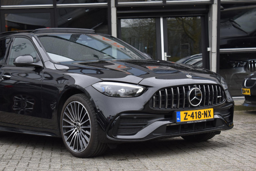 Mercedes-Benz C-Klasse 300 e Luxury Line AMG Line Pano HUD Lane BURM. Stoelventi. Massage